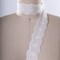 2 Yards White Cotton Lace Trim Multiple Sized Eyelets One Side Embroidered Edge 2 Inch Wide